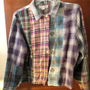 Multi-pattern crop top